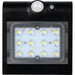 Luceco LEXS22B40 Solar Guardian Wall Light with PIR Sensor Black IP65 1.5W 220lm 4000K Standard - westbasedirect.com