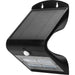 Luceco LEXS40B40 Solar Guardian Wall Light with PIR Sensor Black IP44 3.2W 400lm 4000K Standard - westbasedirect.com