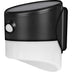 Luceco LEXSL20B40 Solar Guardian Wall Lantern with PIR Sensor Black IP44 200lm 2W 4000K Standard - westbasedirect.com