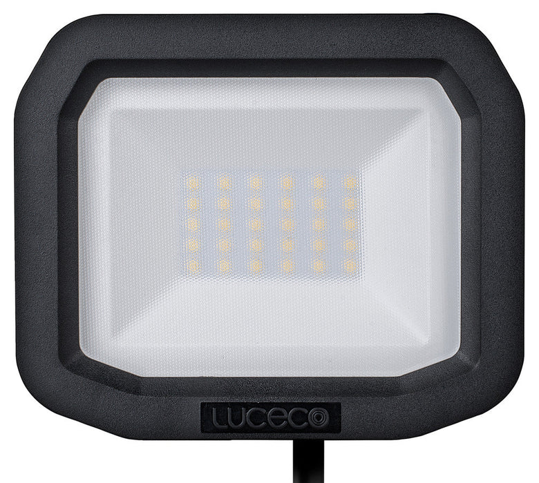 Luceco LFS20B150 20W 2400lm 5000K IP65 Castra Security Floodlight Standard Black - westbasedirect.com