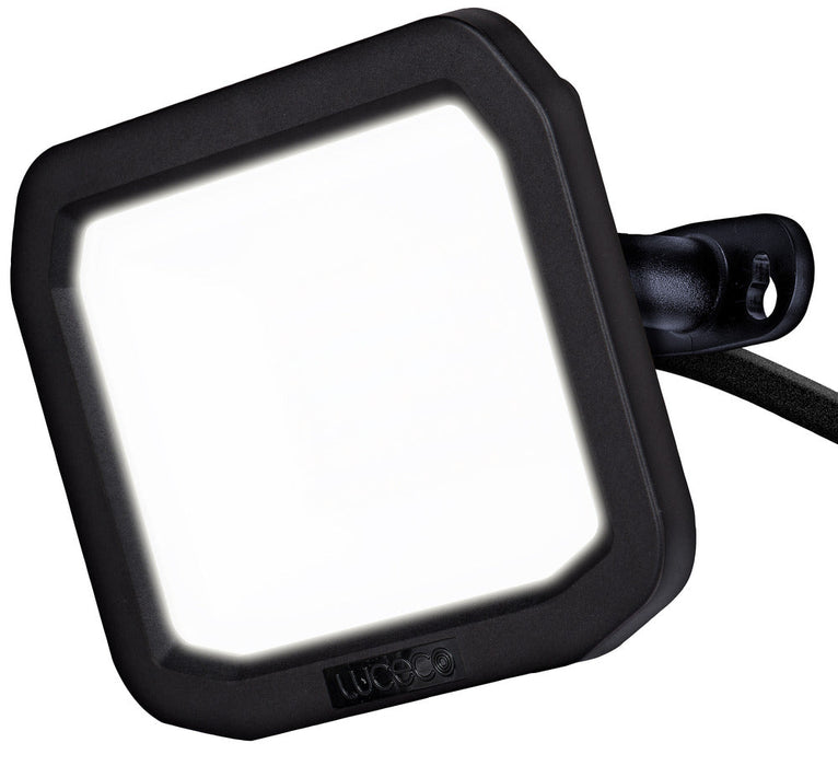 Luceco LFS30B150 30W 3150lm 5000K IP65 Castra Security Floodlight Standard Black - westbasedirect.com