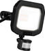 Luceco LFSP10B150 10W 1200lm 5000K IP65 Castra Security Floodlight with PIR Black - westbasedirect.com