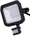 Luceco LFSP30B150 30W 3150lm 5000K IP65 Castra Security Floodlight with PIR Black - westbasedirect.com