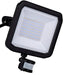 Luceco LFSP50B130 50W 5400lm 3000K IP65 Castra Security Floodlight with PIR Black - westbasedirect.com