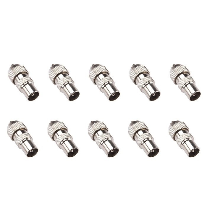 Selectric OXi-GOLD 2100 Male TV Coaxial & Aerial RF Connector (10 Pack)