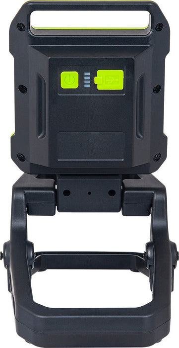 Luceco LILC10G65 Rechargeable Folding Clamp Worklight 1000lm 9W 6500K - USB Charged
