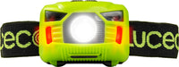 Luceco LILH15P65 Inspection LED Head Torch 150lm 3W 6500K USB Charge Motion Sensor - westbasedirect.com