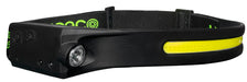 Luceco LILHF35P65 Flexable Headtorch with Motion Sensor 350lm+150lm USB Rechargeable - westbasedirect.com