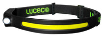 Luceco LILHF35P65 Flexable Headtorch with Motion Sensor 350lm+150lm USB Rechargeable - westbasedirect.com