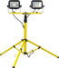 Luceco LSLTTW2201V Site 110V Twin Head Tripod Work Light 2x2000lm 2x20W - westbasedirect.com