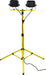 Luceco LSLTTW2201V Site 110V Twin Head Tripod Work Light 2x2000lm 2x20W - westbasedirect.com