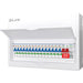 LIVE Electrical LSMC18SRN/100 18 Way Metal Populated SRN Consumer Unit with 100A Main Switch, 20/40kA SPD & 15 RNC DP RCBOs - westbasedirect.com