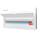 LIVE Electrical LSMC22SRN/100 22 Way Metal Populated SRN Consumer Unit with 100A Main Switch, 20/40kA SPD & 19 RNC DP RCBOs - westbasedirect.com