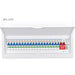 LIVE Electrical LSMC22SRN/100 22 Way Metal Populated SRN Consumer Unit with 100A Main Switch, 20/40kA SPD & 19 RNC DP RCBOs - westbasedirect.com
