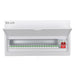 LIVE Electrical LSMC24M-SP 24 Module Metal Clad Consumer Unit c/w 125A Main Switch +20/40kA SPD (21 Usable Way) - westbasedirect.com