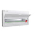 LIVE Electrical LSMC24M-SP 24 Module Metal Clad Consumer Unit c/w 125A Main Switch +20/40kA SPD (21 Usable Way) - westbasedirect.com