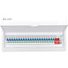 LIVE Electrical LSMC24SRN/125 24 Way Metal Populated SRN Consumer Unit with 125A Main Switch, 20/40kA SPD & 21 RNC DP RCBOs - westbasedirect.com