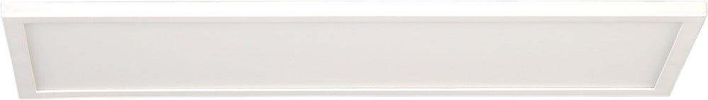 Luceco LUCP50WH30P 8W 500lm 300x100mm Under Cabinet Slimline Panel Starter Pack Sensor Dimmable 3000K UK Plug