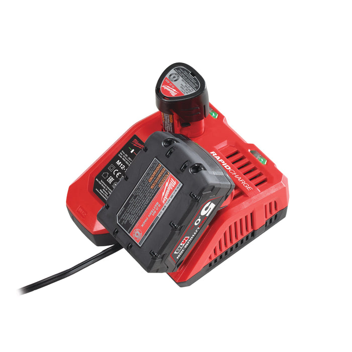 Milwaukee M12-18FC Fast Multi-Voltage Charger 240V - westbasedirect.com