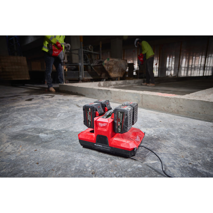 Milwaukee M12-18 MBPSC4 Multi Bay PACKOUT Super Charger