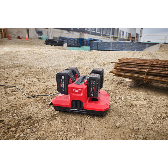 Milwaukee M12-18 MBPSC4 Multi Bay PACKOUT Super Charger