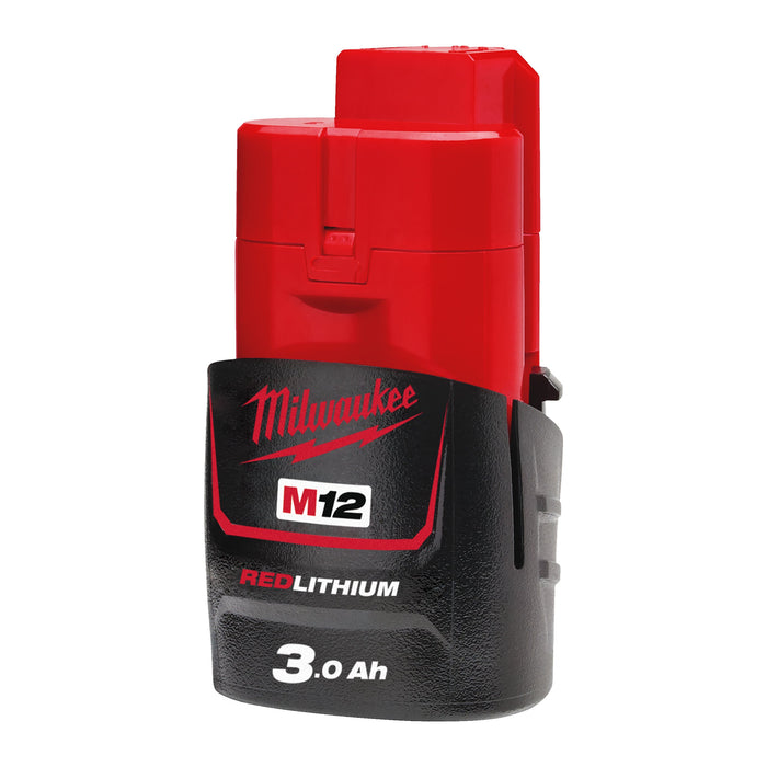 Milwaukee M12B3 12V REDLITHIUM 3.0Ah Li-Ion Battery