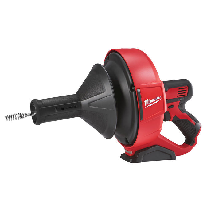 Milwaukee M12BDC8-0C 12V Handheld Sub Compact Drain Cleaner with Spiral Diameter 8mm & Case - Bare Unit