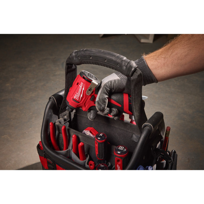 Milwaukee M12BLIDRC-202C 12V FUEL Brushless Compact 1/4" Impact Driver, 2x 2.0Ah Batteries, Charger & Case - westbasedirect.com