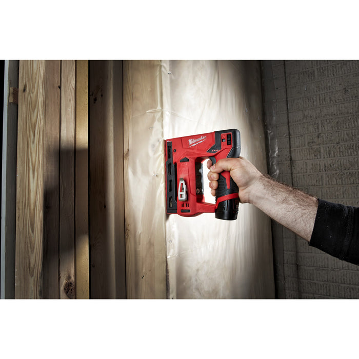 Milwaukee M12BST-0 12V Sub Compact Stapler - Bare Unit - westbasedirect.com