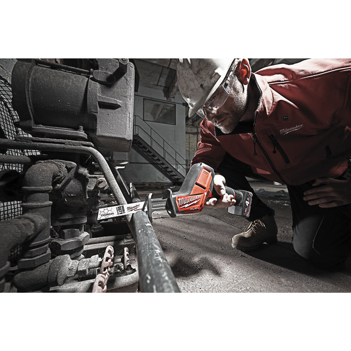 Milwaukee M12 CHZ-0 12V FUEL HACKZALL Brushless Sub-Compact Reciprocating Saw - Bare Unit