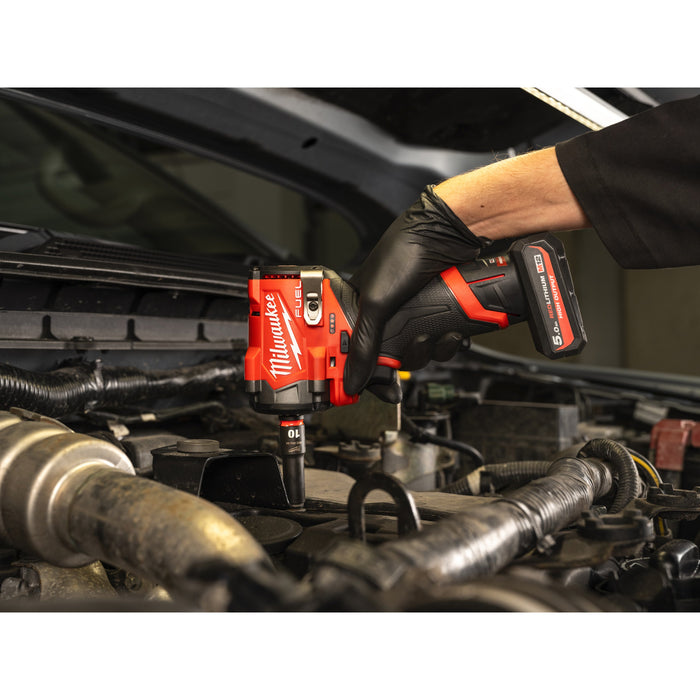 Milwaukee M12FCIWF12G3-0 12V FUEL Brushless 1/2'' Impact Wrench with Friction Ring - Bare Unit - westbasedirect.com