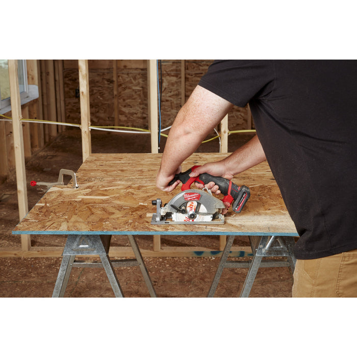 Milwaukee M12FCS442-0 12V FUEL Cordless Circular Saw - Bare Unit - westbasedirect.com