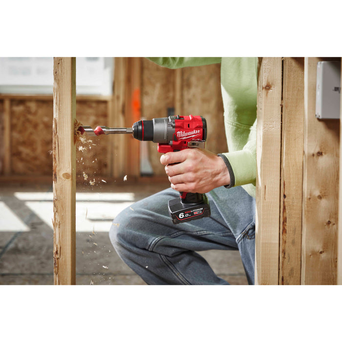 Milwaukee M12FDD2-602X 12V FUEL Cordless Sub Compact 2-Speed Drill Driver, 2x 6.0Ah Batteries, Charger & Case - westbasedirect.com