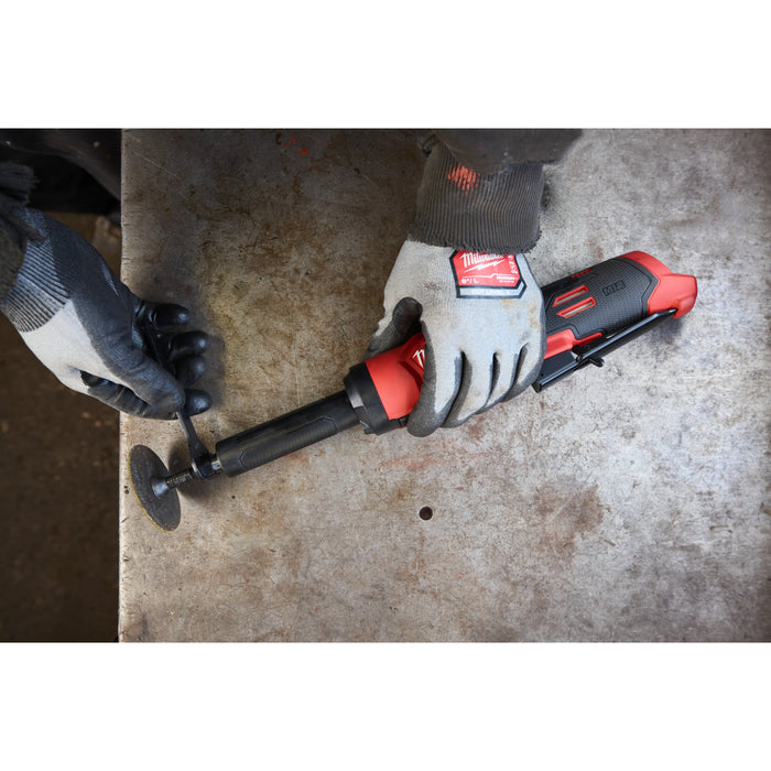 Milwaukee M12FDGES2-0 12V FUEL Brushless Extended Straight Die Grinder Gen 2 - Bare Unit
