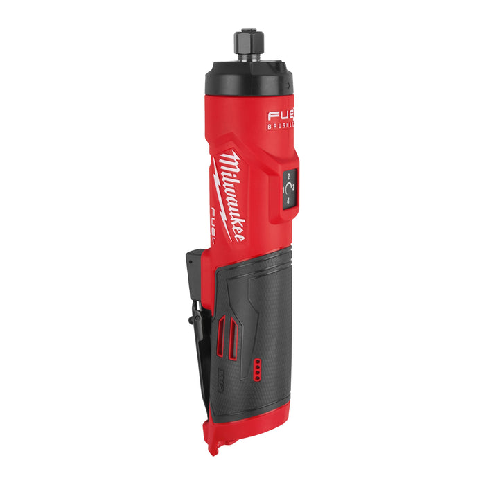 Milwaukee M12FDGS2-0 12V FUEL Brushless Straight Die Grinder - Bare Unit