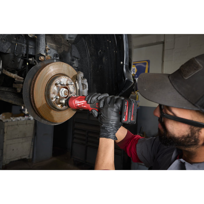 Milwaukee M12FDGS2-522B 12V FUEL Brushless Straight Die Grinder, 1x 5.0Ah Battery, 1x 2.0Ah Battery, Charger & Tool Bag
