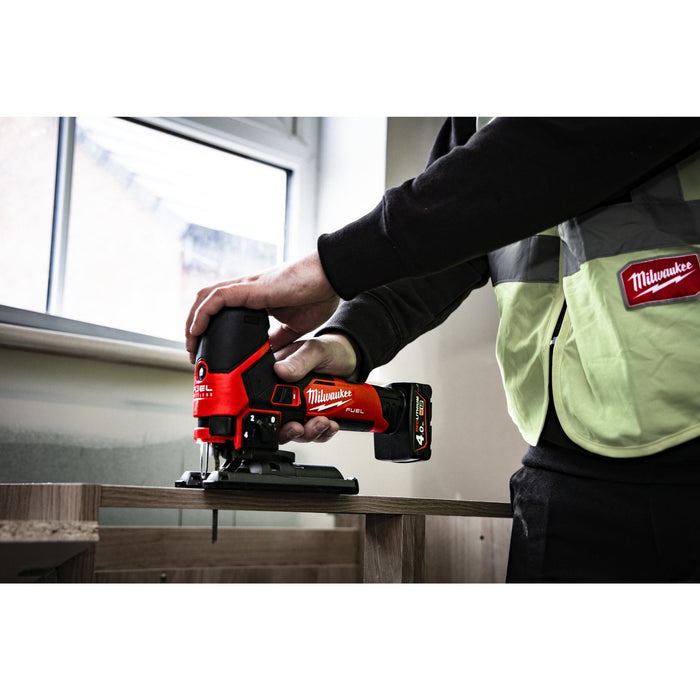 Milwaukee M12FJS-0 12V FUEL Cordless Body Grip Jigsaw - Bare Unit