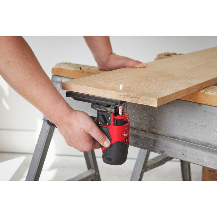 Milwaukee M12FJS-0 12V FUEL Cordless Body Grip Jigsaw - Bare Unit
