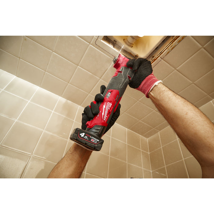 Milwaukee M12FMT-422X 12V FUEL Multi Tool with 1x 4.0Ah Battery, 1x 2.0Ah Battery, Charger & Case - westbasedirect.com