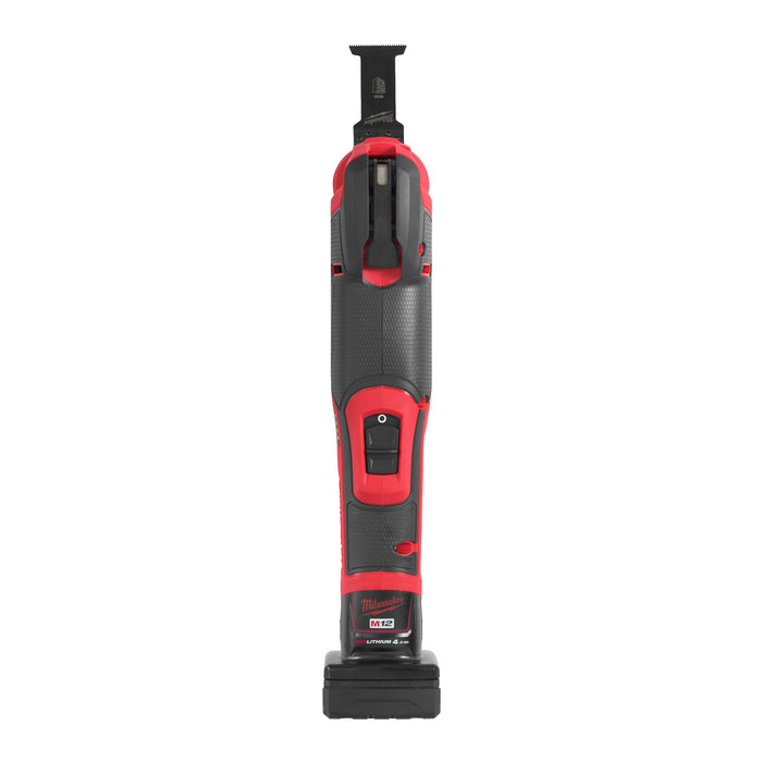 Milwaukee M12FMT-422X 12V FUEL Multi Tool with 1x 4.0Ah Battery, 1x 2.0Ah Battery, Charger & Case - westbasedirect.com