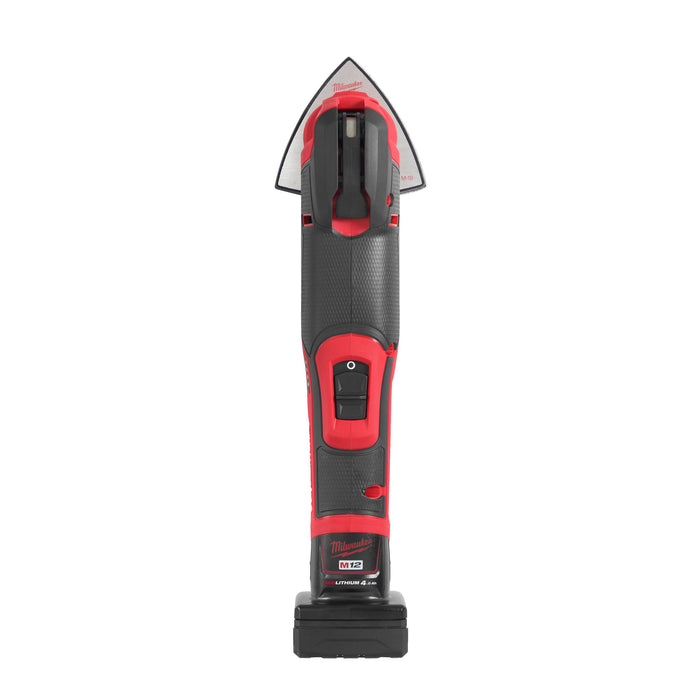 Milwaukee M12FMT-422X 12V FUEL Multi Tool with 1x 4.0Ah Battery, 1x 2.0Ah Battery, Charger & Case - westbasedirect.com