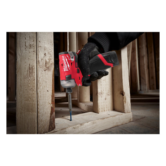 Milwaukee M12FQID-0 12V FUEL SURGE Brushless Hydraulic 1/4” Impact Driver - Bare Unit - westbasedirect.com