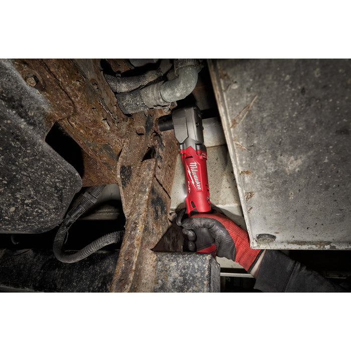 Milwaukee M12FRAIWF12-622X 12V FUEL Right Angle 1/2" Impact Wrench with Friction Ring, 1x 6.0Ah Battery, 1x 2.0Ah Battery, Charger & Case - westbasedirect.com