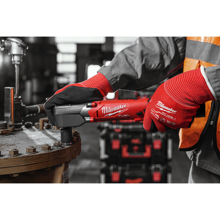 Milwaukee M12FRAIWF12-622X 12V FUEL Right Angle 1/2" Impact Wrench with Friction Ring, 1x 6.0Ah Battery, 1x 2.0Ah Battery, Charger & Case - westbasedirect.com