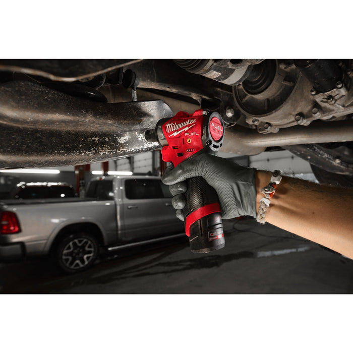 Milwaukee M12FSCIWF38-0 12V FUEL 3/8'' Sub-Compact Impact Wrench with Friction Ring - Bare Unit - westbasedirect.com