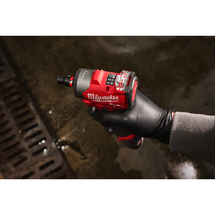 Milwaukee M12FSCIWF38-252X 12V FUEL 3/8'' Sub-Compact Impact Wrench with Friction Ring, 2x 2.5Ah Batteries, Charger & Case - westbasedirect.com