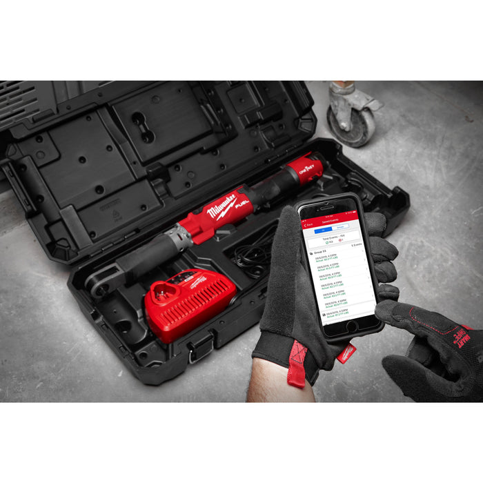 Milwaukee M12ONEFTR12-201C 12V FUEL ONE-KEY 1/2" Digital Torque Wrench, 1x 2.0Ah Battery, Charger & Case - westbasedirect.com