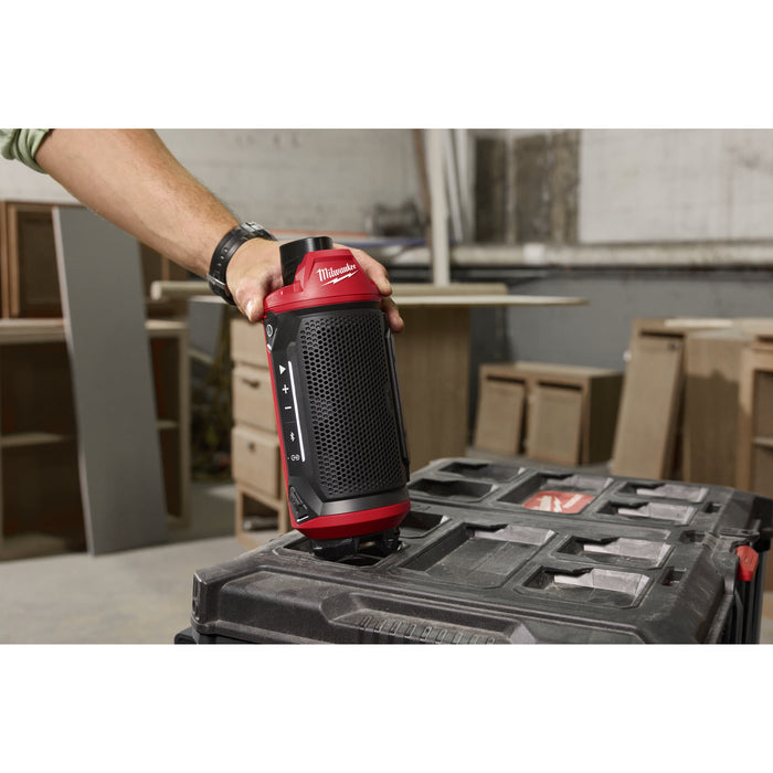 Milwaukee M12SPEJSG2-0 12V Bluetooth Jobsite Speaker - Bare Unit - westbasedirect.com