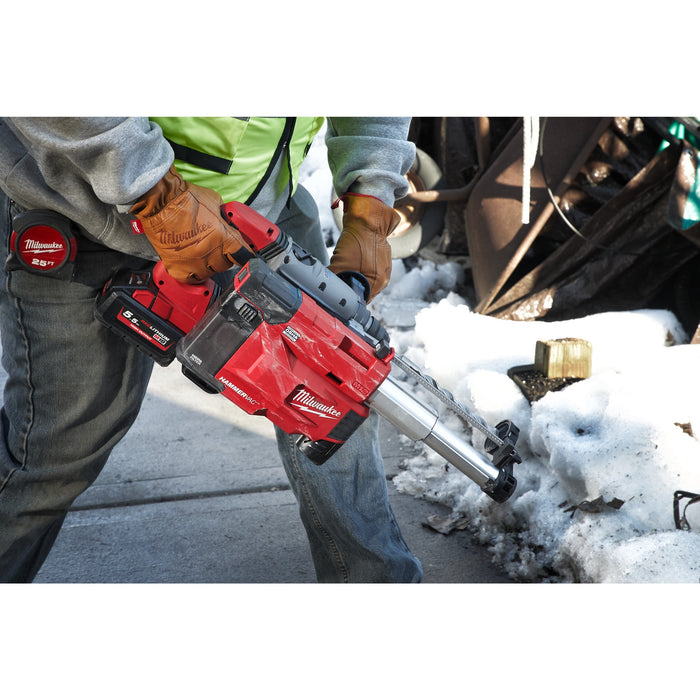 Milwaukee M12UDEL-201B 12V L-Class Universal Dust Extractor, 1x 2.0Ah Battery, Charger & Bag - westbasedirect.com