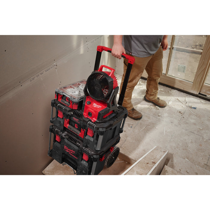 Milwaukee M18AFG2-0+M18B4 Kit - 18V 2nd Generation Air Fan + M18B4 4.0Ah Li-ion Battery